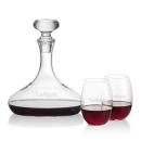 Linares Decanter & Randolph Stemless Wine