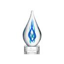 Bauman on Half Round Base - Clear