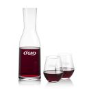 Dennis Carafe & Stahl Stemless Wine