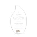 Jewell Gold Flame Acrylic Trophy