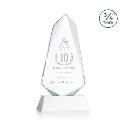 Awards and Plaques - Crystal Trophies - McMullen on Helton Fagan Unique Crystal Trophy