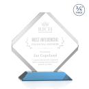 Jacobsen Sky Blue Crystal Trophy