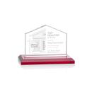 House Red Peaks Crystal Trophy