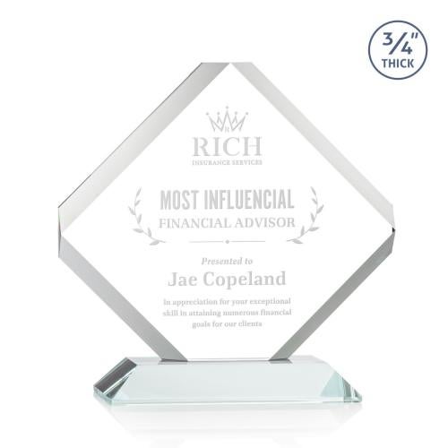 Awards and Plaques - Crystal Trophies - Jacobsen Starfire Crystal Trophy