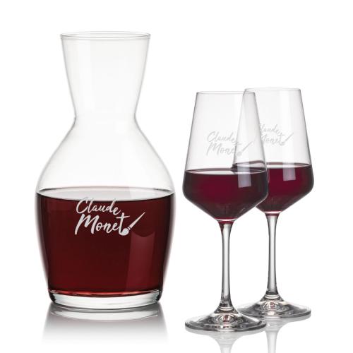 Custom Barware Glasses - Carafes - Whittington Carafe & Stevenson Wine