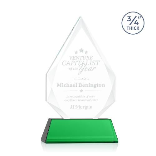 Awards and Plaques - Crystal Trophies - Archer on Helton Green Peaks Crystal Trophy