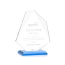 McGhee Sky Blue Unique Crystal Trophy