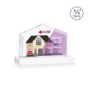 Realtor Full Color Fagan Peaks Crystal Trophy