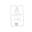Jewell (V) Silver Rectangle Acrylic Trophy