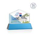 Realtor Full Color on Helton Sky Blue Peaks Crystal Trophy