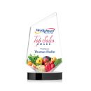 Hidalgo Full Color Black Peaks Crystal Trophy