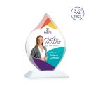 Cavazos Full Color Fagan Flame Crystal Trophy