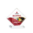 Latham Full Color Clear Crystal Trophy