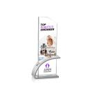 Alvarado Full Color Silver Rectangle Crystal Trophy