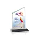 Brito Full Color Black Peaks Crystal Trophy