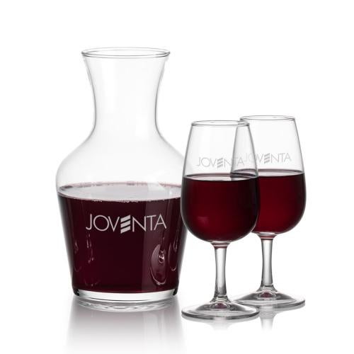 Custom Barware Glasses - Carafes - Summit Carafe & Youngblood Wine