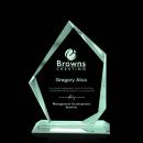 Bergman Peaks Glass Trophy