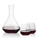 Delossantos Carafe & Cooley Stemless Wine