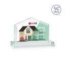 Realtor Full Color Starfire Peaks Crystal Trophy