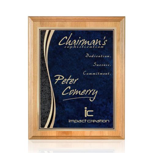 Awards and Plaques - Wall Plaque Awards - Enriquez Berger - Blue