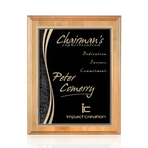 Awards and Plaques - Wall Plaque Awards - Enriquez Berger - Black