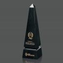 Marble Grooved Obelisk Stone Trophy