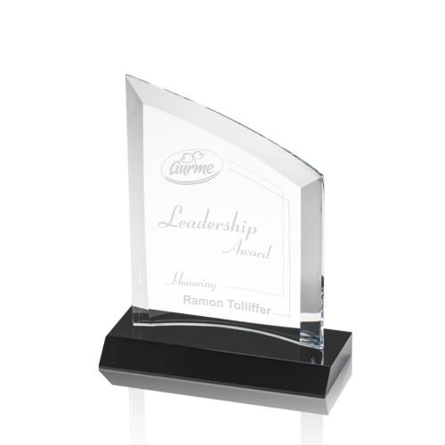 Awards and Plaques - Crystal Trophies - Herndon Black Peaks Crystal Trophy