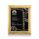 Puckett Bamboo Plaque - Black
