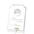 Manning Clipped Rectangle Crystal Trophy