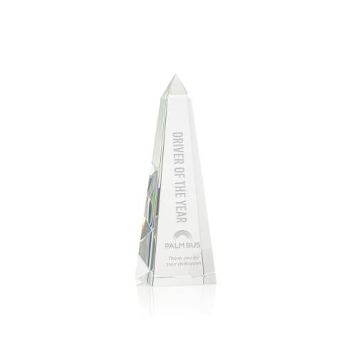 Awards and Plaques - Crystal Trophies - Slaughter Obelisk Crystal Trophy