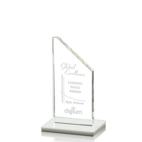 Awards and Plaques - Crystal Trophies - Mathews Fagan Peaks Crystal Trophy
