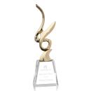 Hyatt Gold Crystal Trophy