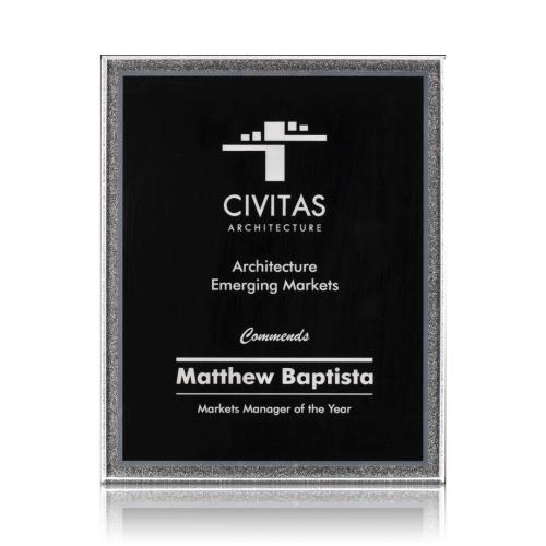Awards and Plaques - Wall Plaque Awards - Houser - Silver