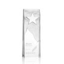 Hinson Star Rectangle Crystal Trophy