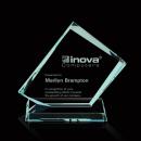 Atkins Jade Peaks Glass Trophy