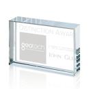 Broussard Rectangle Crystal Trophy