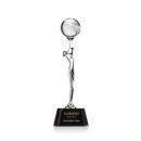 Venus Globe Crystal Trophy