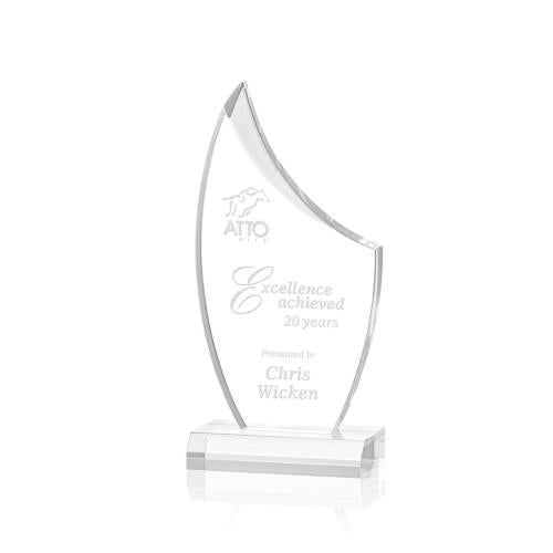 Awards and Plaques - Acrylic Trophies - Harrell Unique Acrylic Trophy