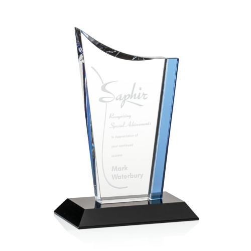 Awards and Plaques - Crystal Trophies - Novak Peaks Crystal Trophy