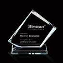 Atkins Starfire Rectangle Crystal Trophy