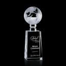 Aguilera Globe Crystal Trophy