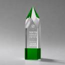 Turret Green Towers Crystal Trophy