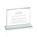 Kaplan Clear Rectangle Crystal Trophy