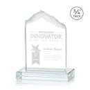 Lowery Jade Peaks Glass Trophy