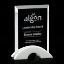 Richards Rectangle Crystal Trophy