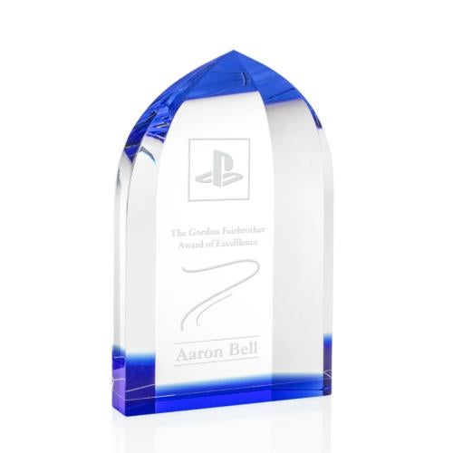 Awards and Plaques - Crystal Trophies - Carmichael Peaks Crystal Trophy