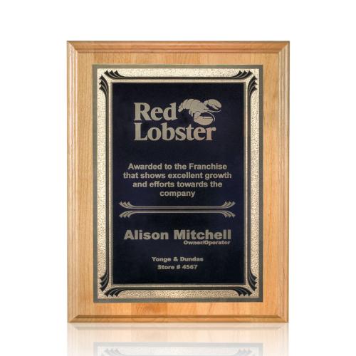 Awards and Plaques - Wall Plaque Awards - Messer Berger - Black