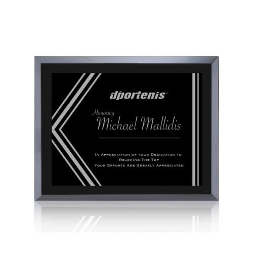 Awards and Plaques - Glass Trophies - Glass Plaques - Farley Olson Plaque