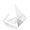 Optical Pyramid Crystal Trophy
