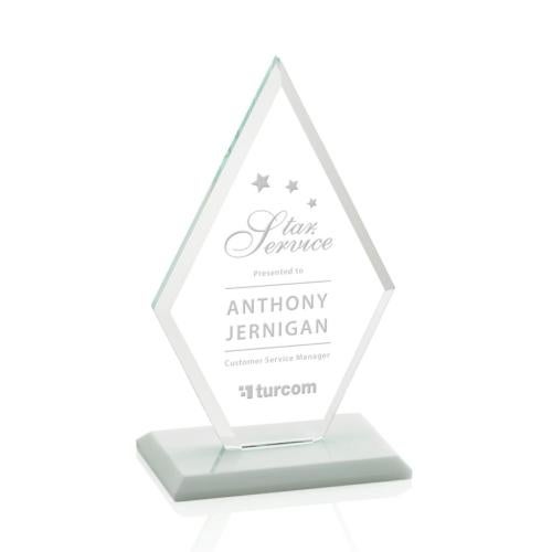 Awards and Plaques - Crystal Trophies - Spicer Fagan Crystal Trophy